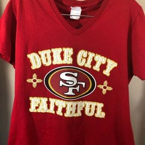 Women's  SML San Francisco 49ers T